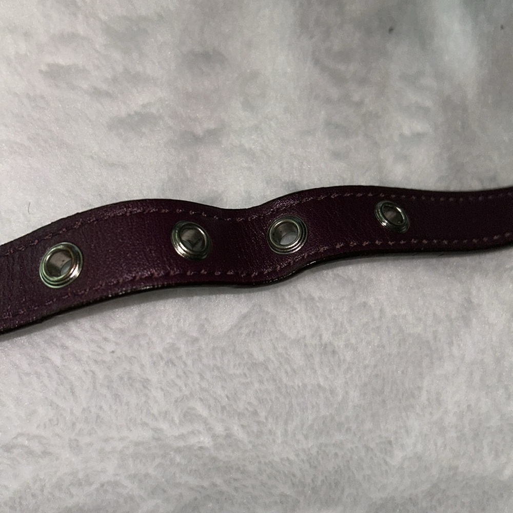 Coach Purple Shoulder Bag with Glossy Finish - Picture 12 of 13